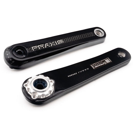 Praxis crankstel e-race tq-hpr40 carbon 165mm