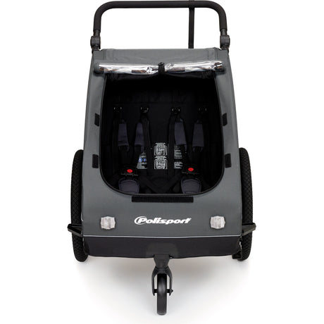 Polisport kinder aanhangwagen 20 inch met 3e wiel