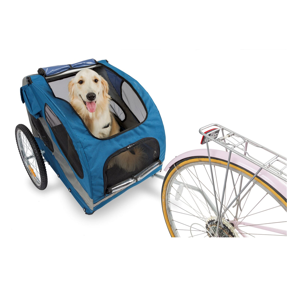 PETSAFAFD DOG Trailer glécklech Ride grouss