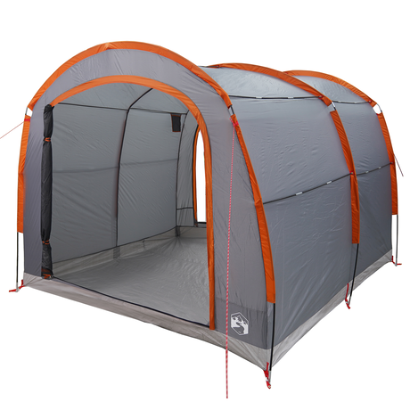 Vidaxl tent 268 x 240 x 191 cm waterdicht grijs en oranje polyester