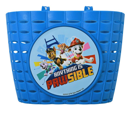 Volare paw patrol plastic mandje - jongens - blauw