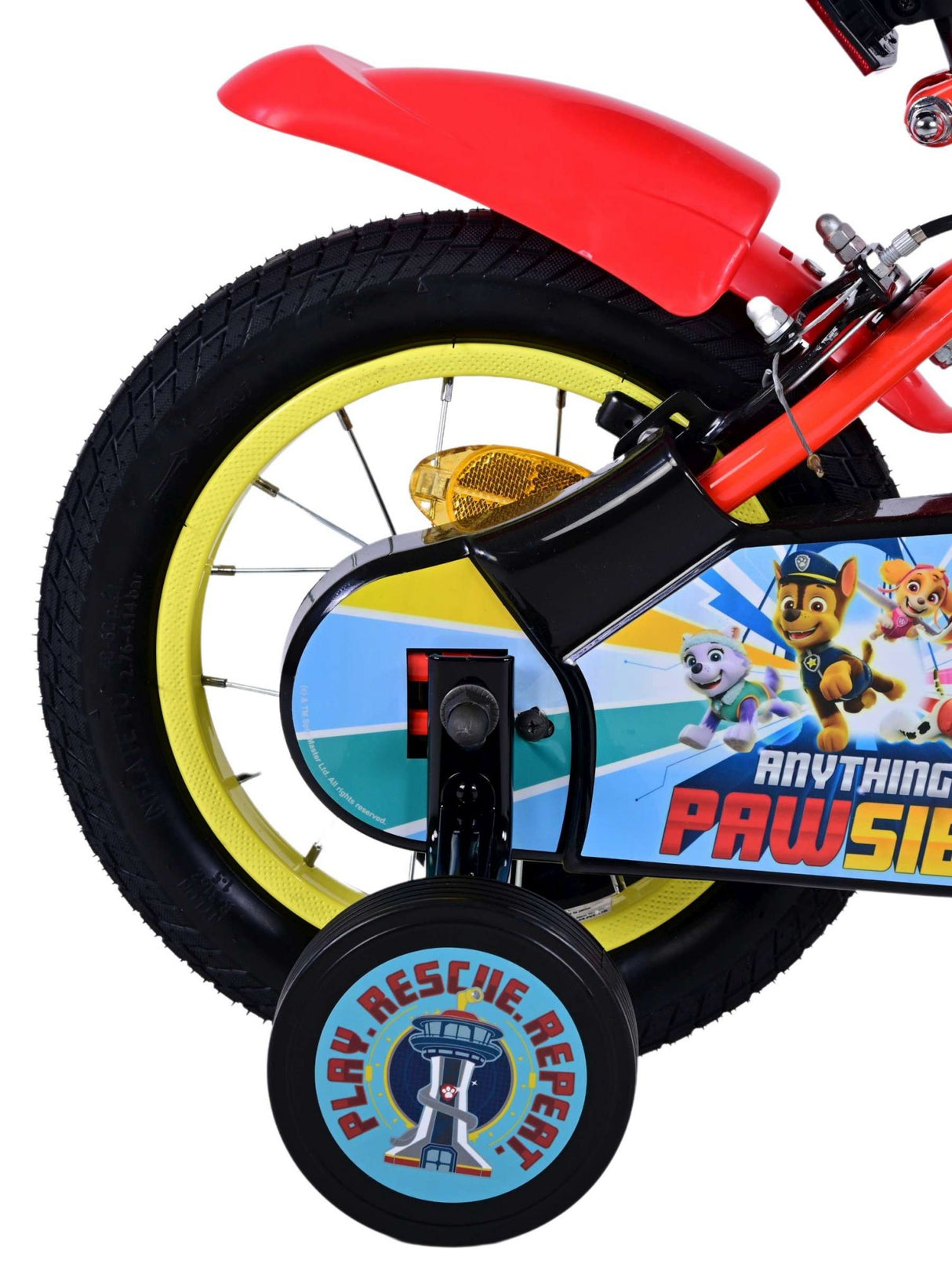 Paw Patrol Kinderfiets Jongens 12 inch Twee handremmen