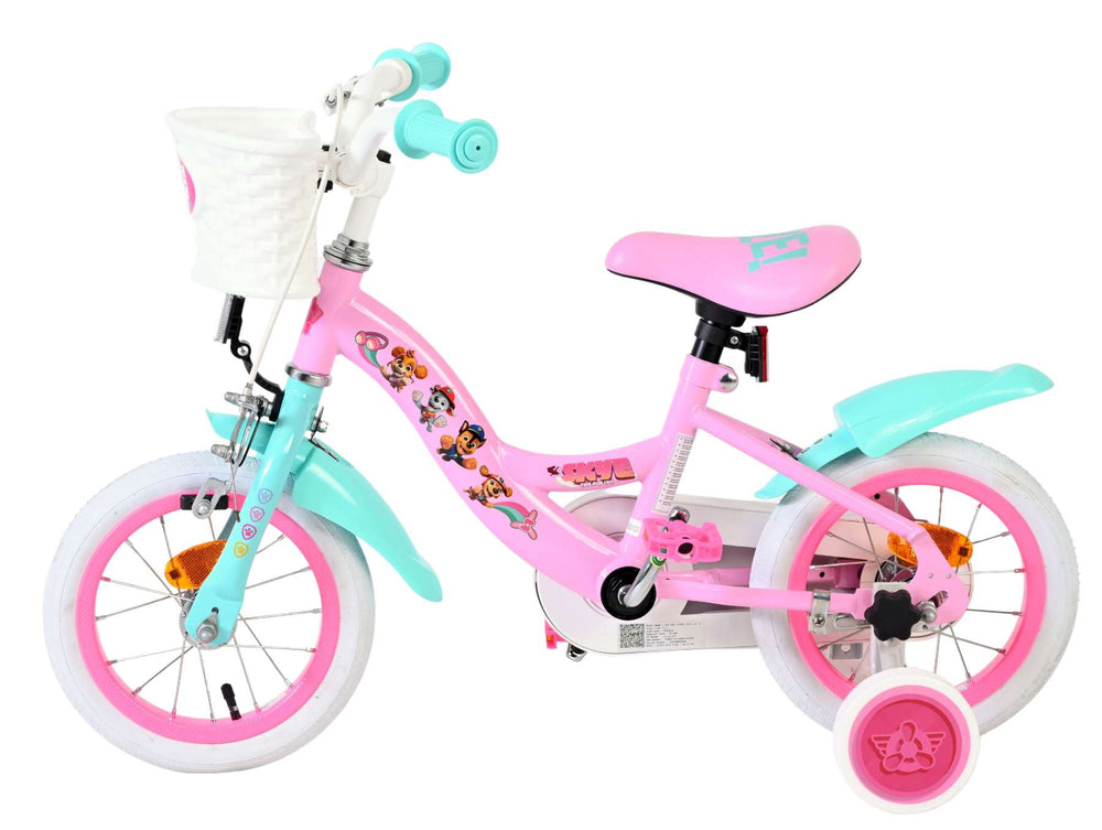 Paw patrol kinderfiets - meisjes - 12 inch - roze