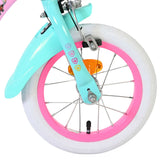 Paw patrol kinderfiets - meisjes - 12 inch - roze - twee handremmen