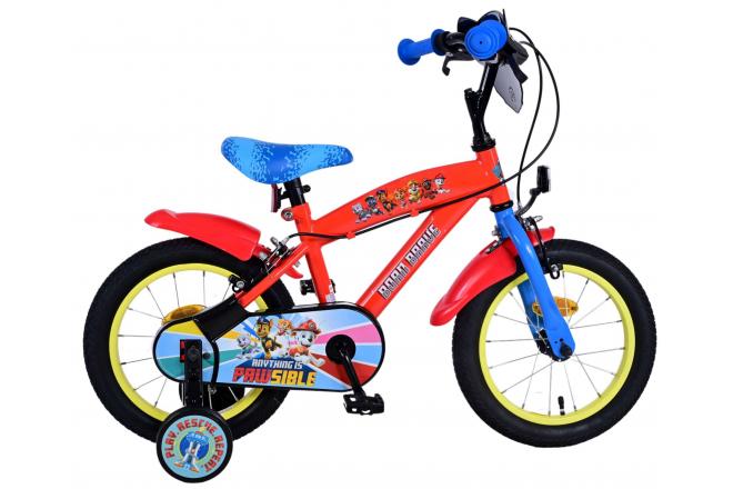 Paw Patrol Kinderfiets Jongens 14 inch Twee handremmen