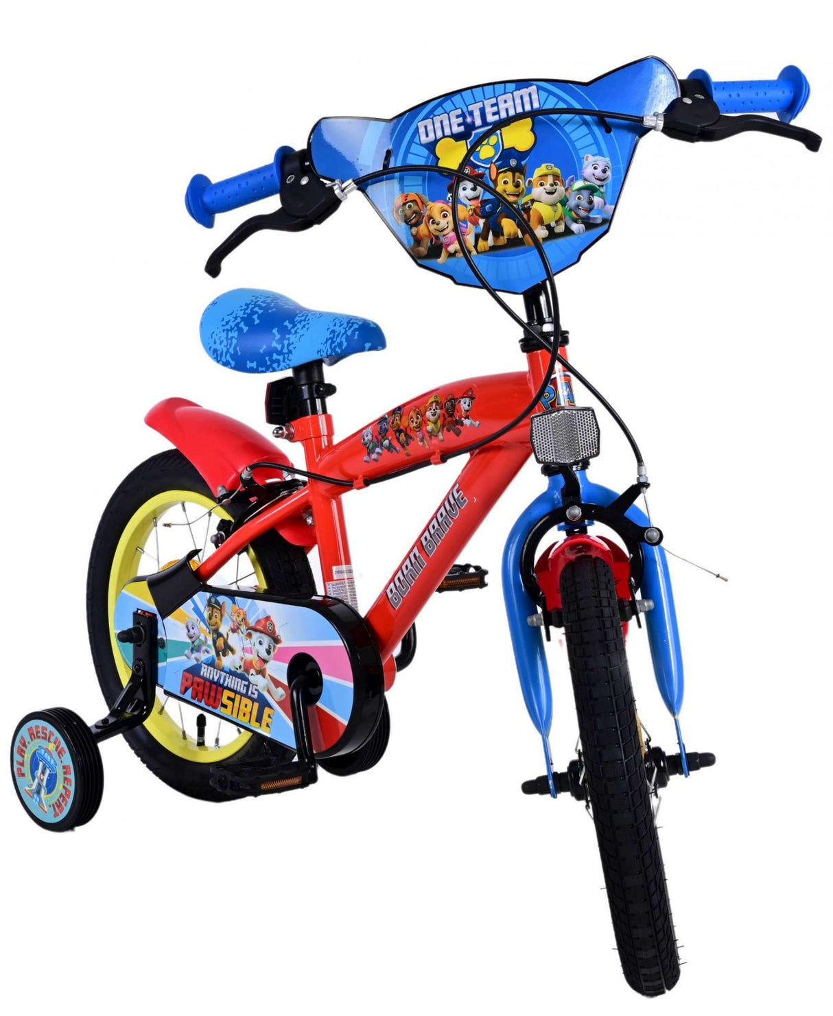 Paw Patrol Kinderfiets Jongens 14 inch Twee handremmen