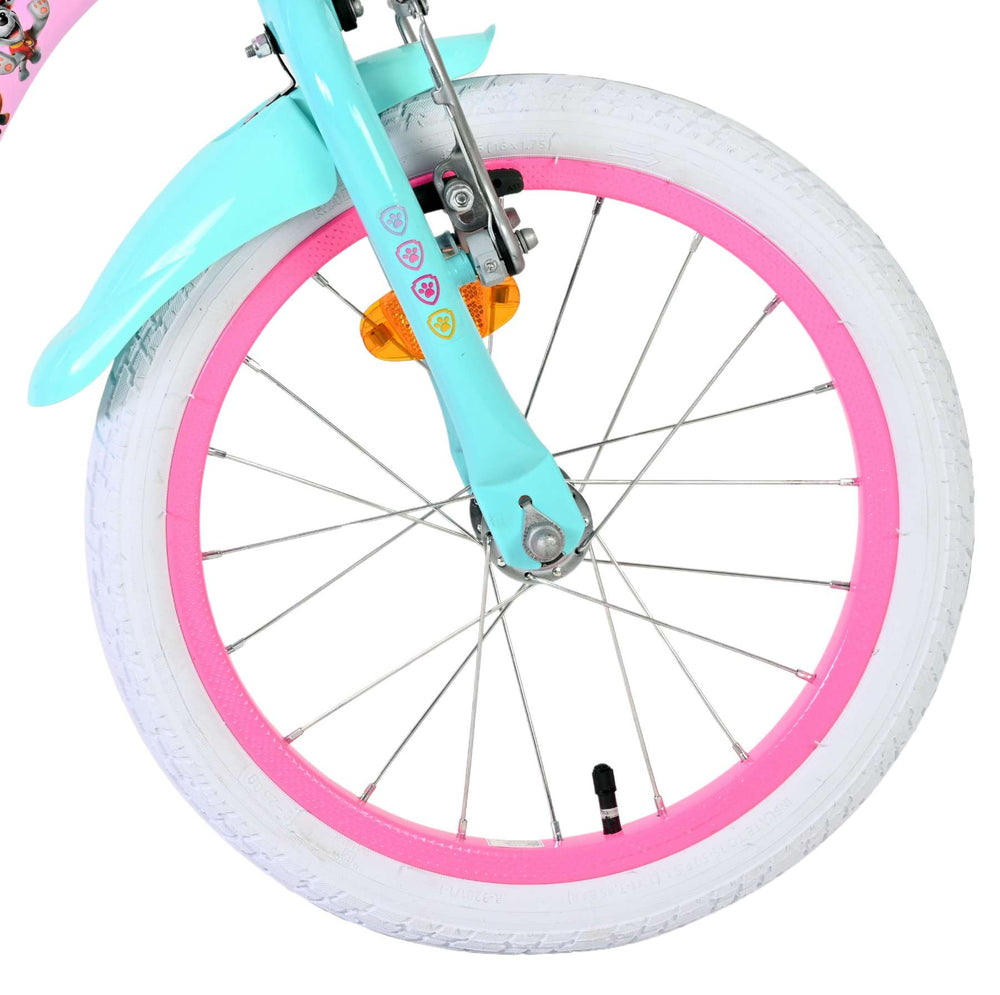 Volare paw patrol kinderfiets - meisjes - 16 inch - roze