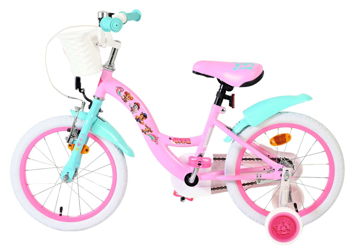 Paw patrol kinderfiets - meisjes - 16 inch - roze