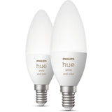Philips Hue Hue Losse kaarslamp E14 White color 2-pack