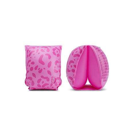 Leopard | roze zwembandjes 2-6 jaar