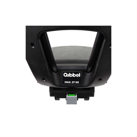 Widek b.v. qibbel achterzitje junior 6+ mik-hd bagagedrager zwart