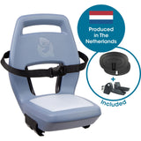 Widek b.v. qibbel achterzitje junior 6+ bagagedrager blauw
