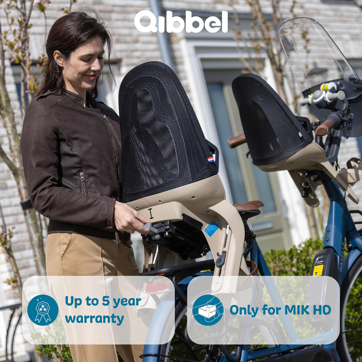 Widek b.v. qibbel air achterzitje sage green mik-hd q765