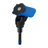 Quad lock motorcycle handlebar clamp mount