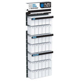 Quad lock slat wall display