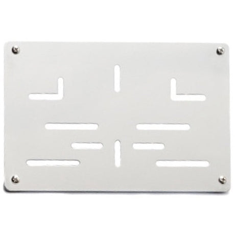 Kentekenplaat-houder 210x140 alu motor zilver