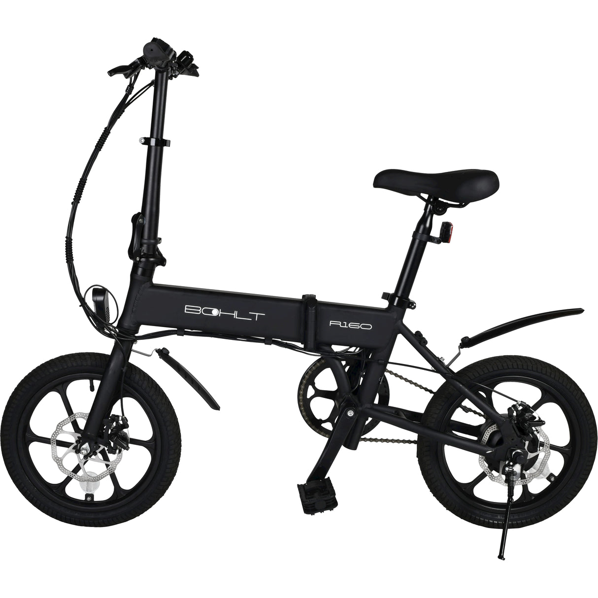 Bohlt Elektrische vouwfiets R160 zwart