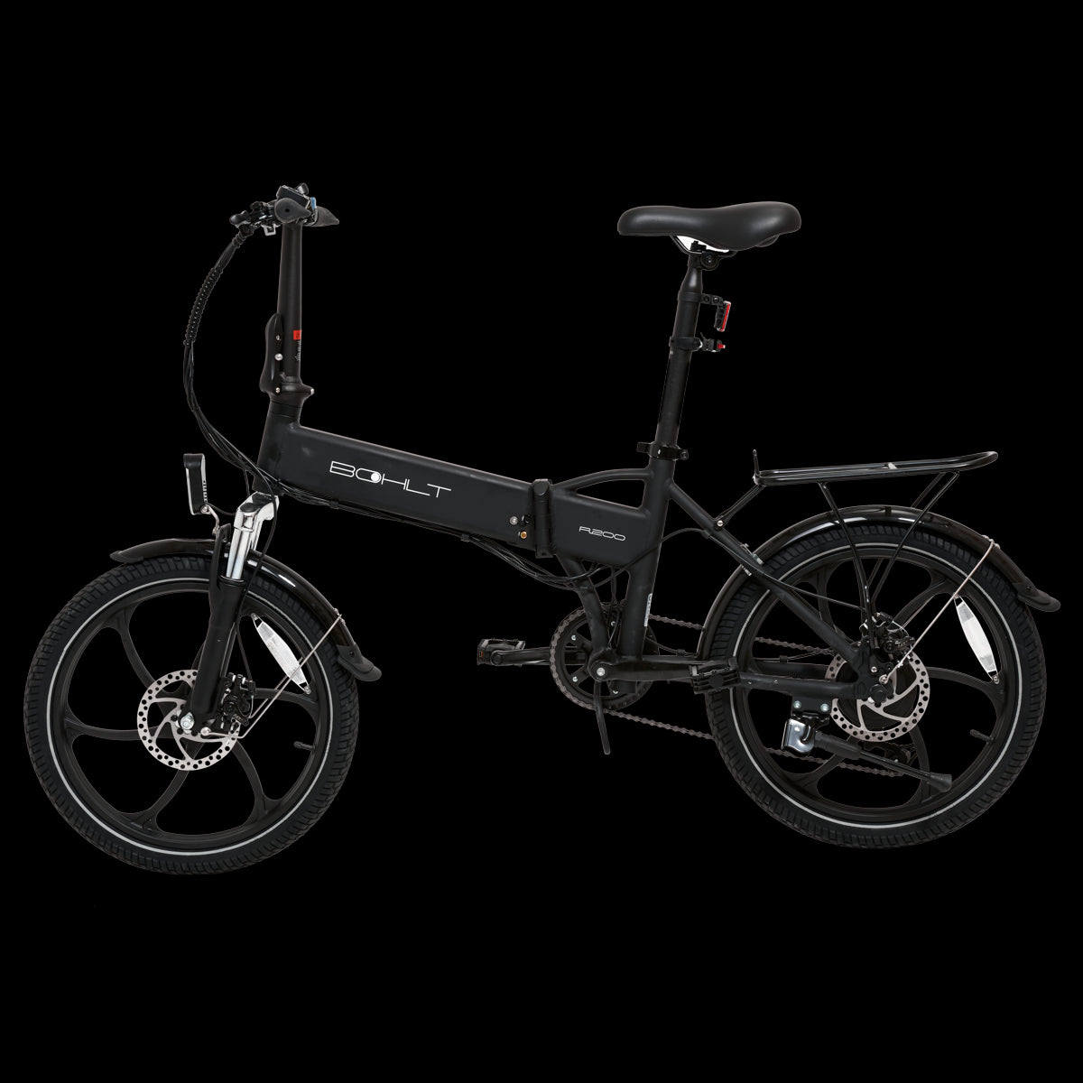 Bohlt Elektrische vouwfiets R200 zwart