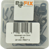 Bofix kabelklem om 5mm (25st)