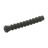 Elvedes kabelhoedje tip+rubber balg pvc zwart (25st)