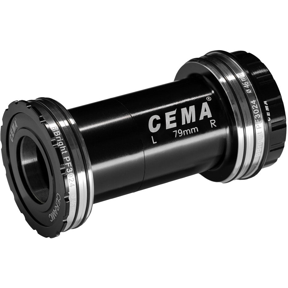 Cema Bracketas BBright46 Shimano-RVS-Zwart