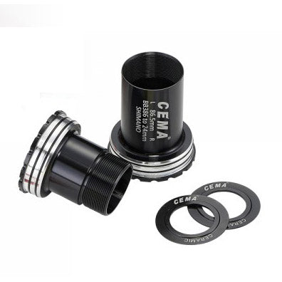 Cema Bracketas BB386 SRAM DUB-keramisch-zwart