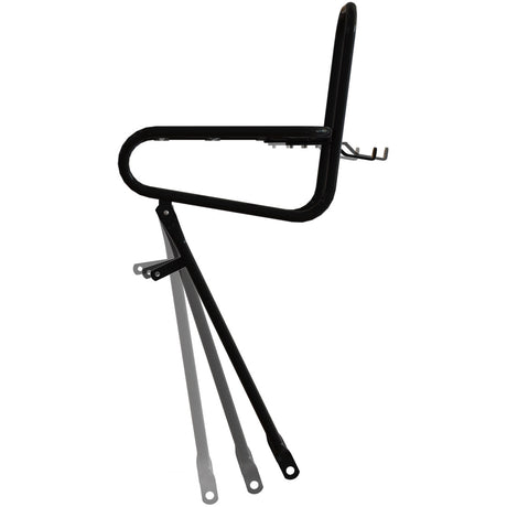 Voordrager Steco smooth zwart 25cm