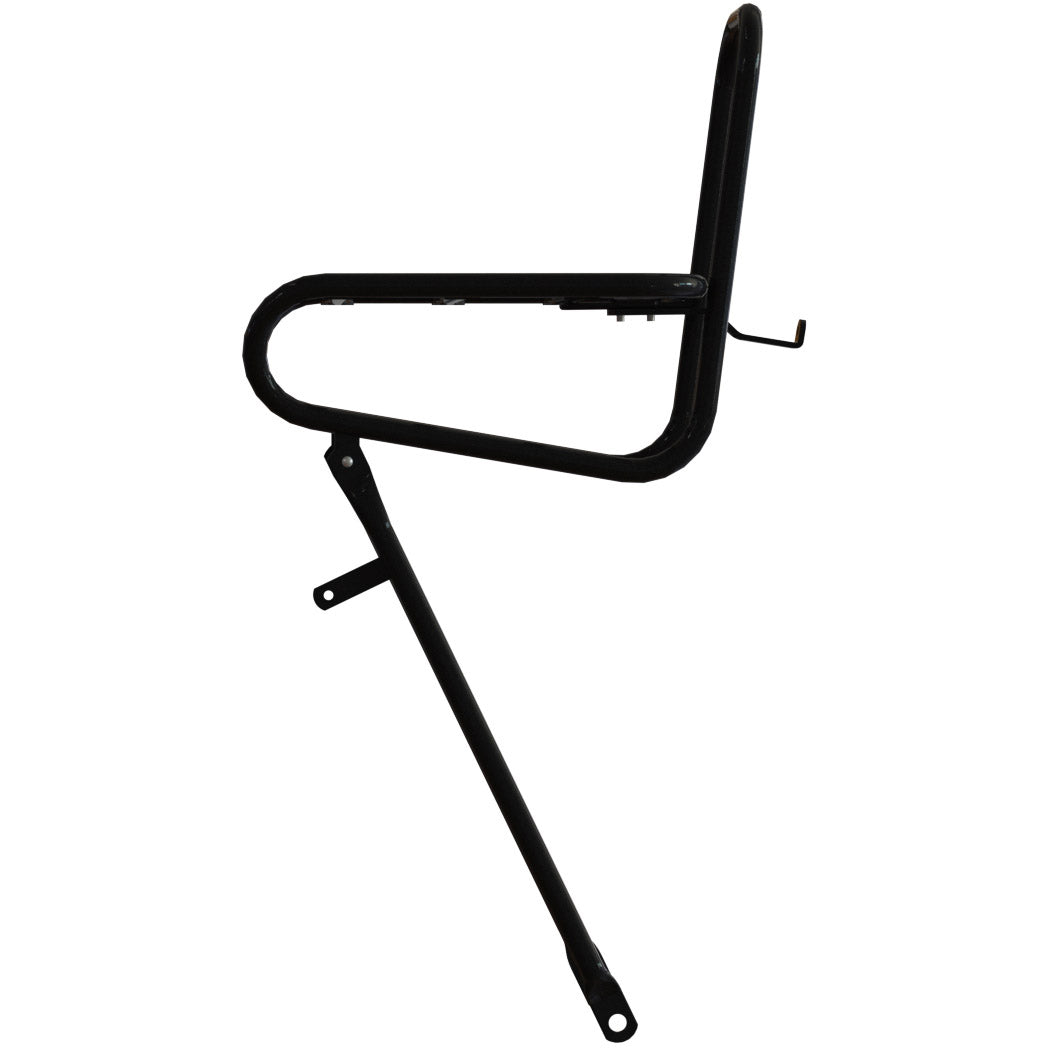 Voordrager Steco smooth zwart 25cm
