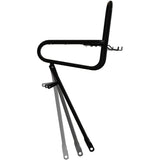Steco voordrager smooth 25cm kroonbout mat zwart
