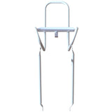 Steco smooth voordrager 25cm kroonboutmontage wit