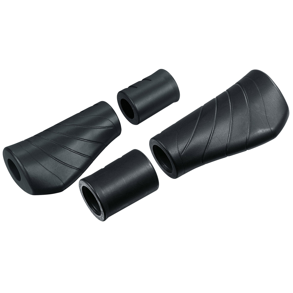 Ergotec Set Handvatten Reno 92+43mm 92+43mm zwart