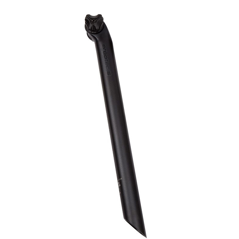 Ergotec zadelpen viper 10� 27.2 x 400 zwart mat
