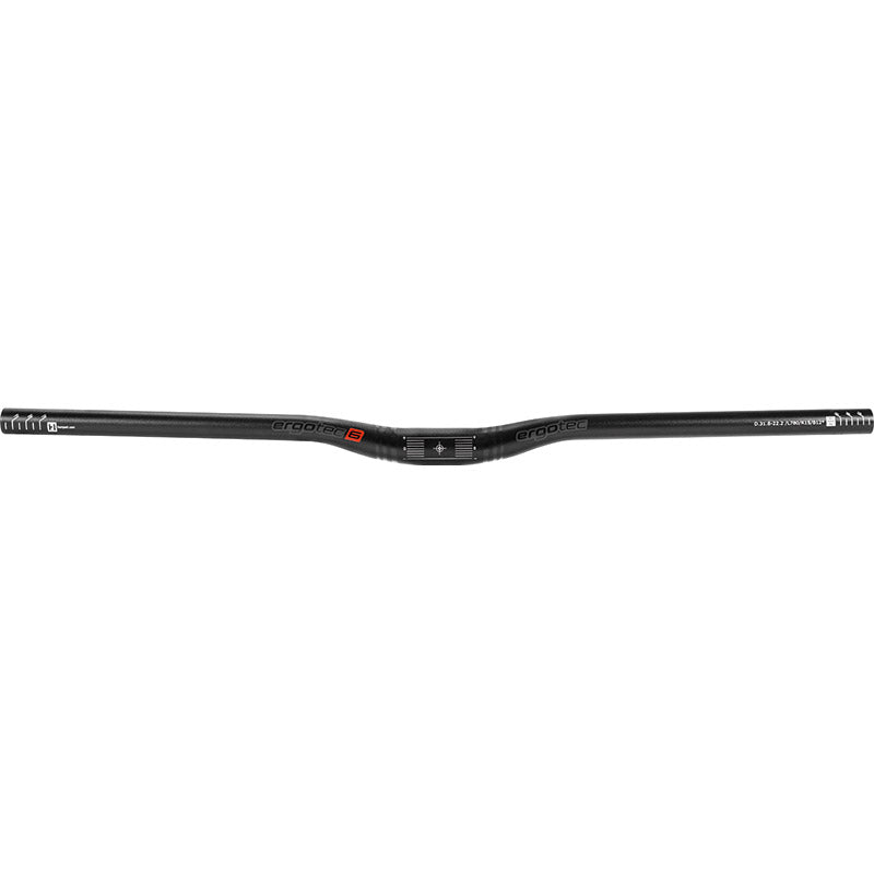 Ergotec Stuur Low Riser Bar 31,8 780mm zwart