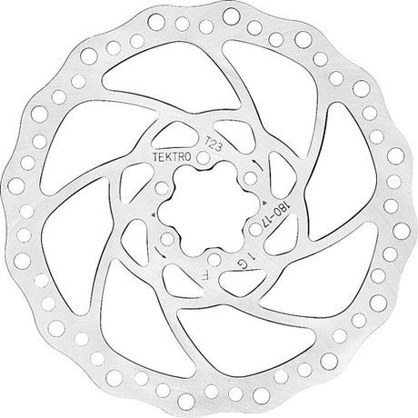 Tektro remschijf 6-bouts 180mm 2.3mm bakfiets