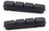 Road vervangings remschoenen Elvedes 55 mm voor Shimano cartridge V-brake (op kaart)