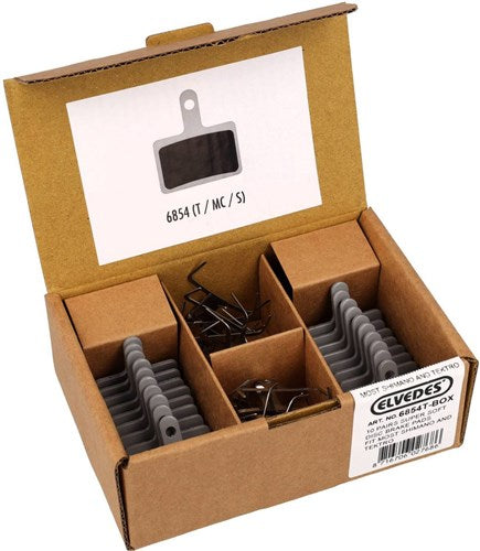 Elvedes cable systems bv elvedes schijfremblok 6890t super soft doos a 10 sets