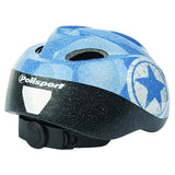 Polisport kinderhelm Jeans. maat: S (52 56 cm), kleur: Blauww