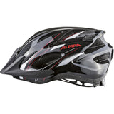 Alpina sports mtb helm mtb17 54-58 glans zwart wit rood