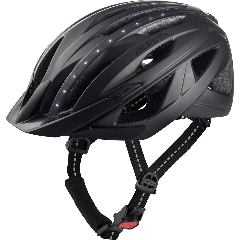 Alpina Helm Haga huet Black Matt 58-63 gefouert