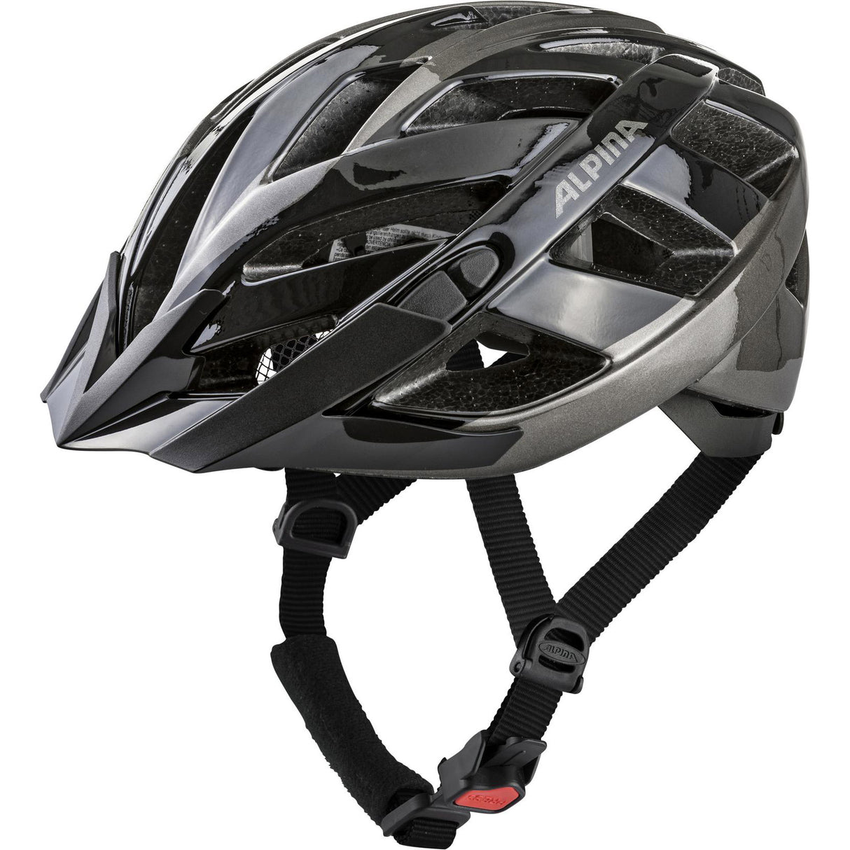 Olympic sportswear Sports tour helm Panoma 2.0 56-59 glans zwart grijs