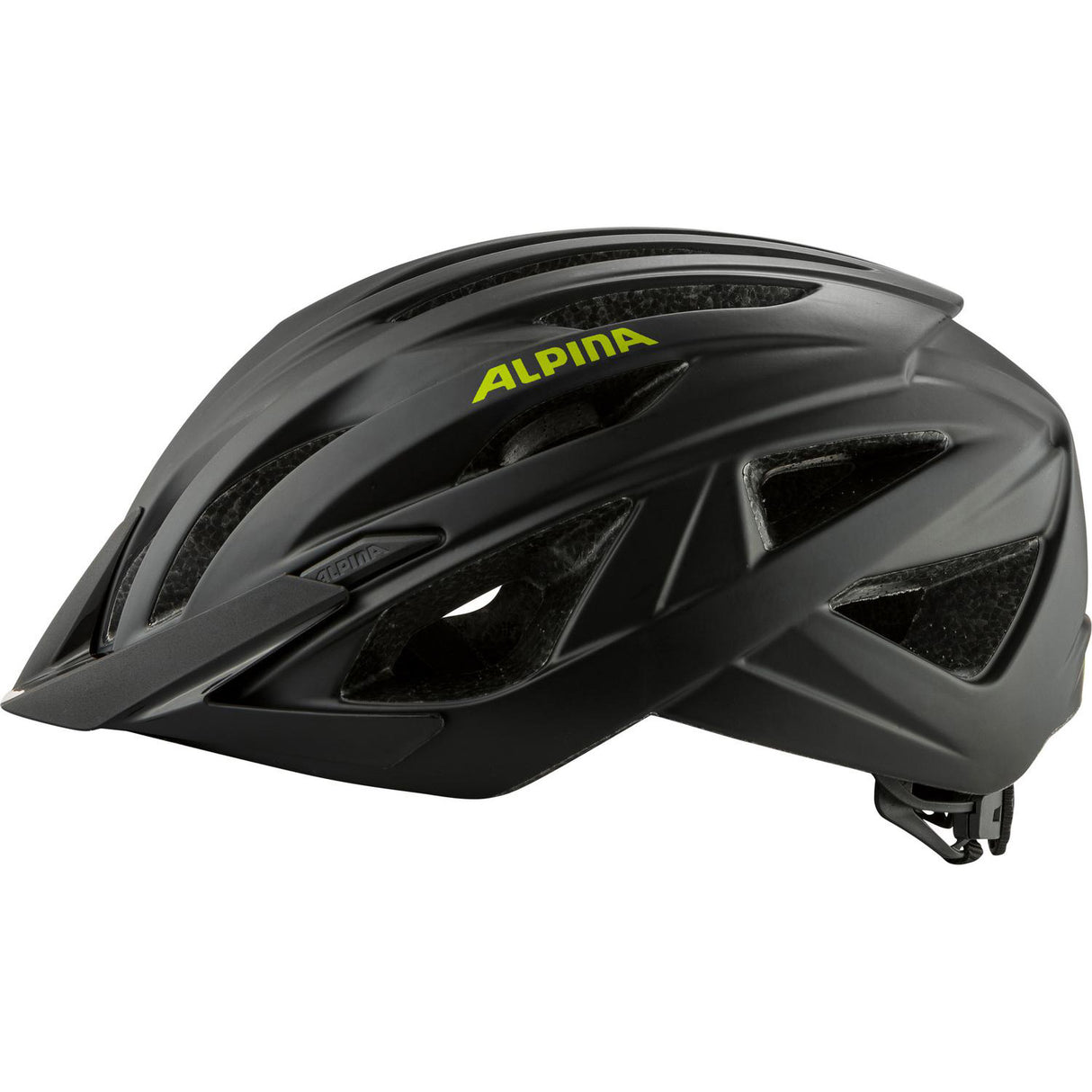 Olympic sportswear Helm Parana black-neon yellow matt 55-59