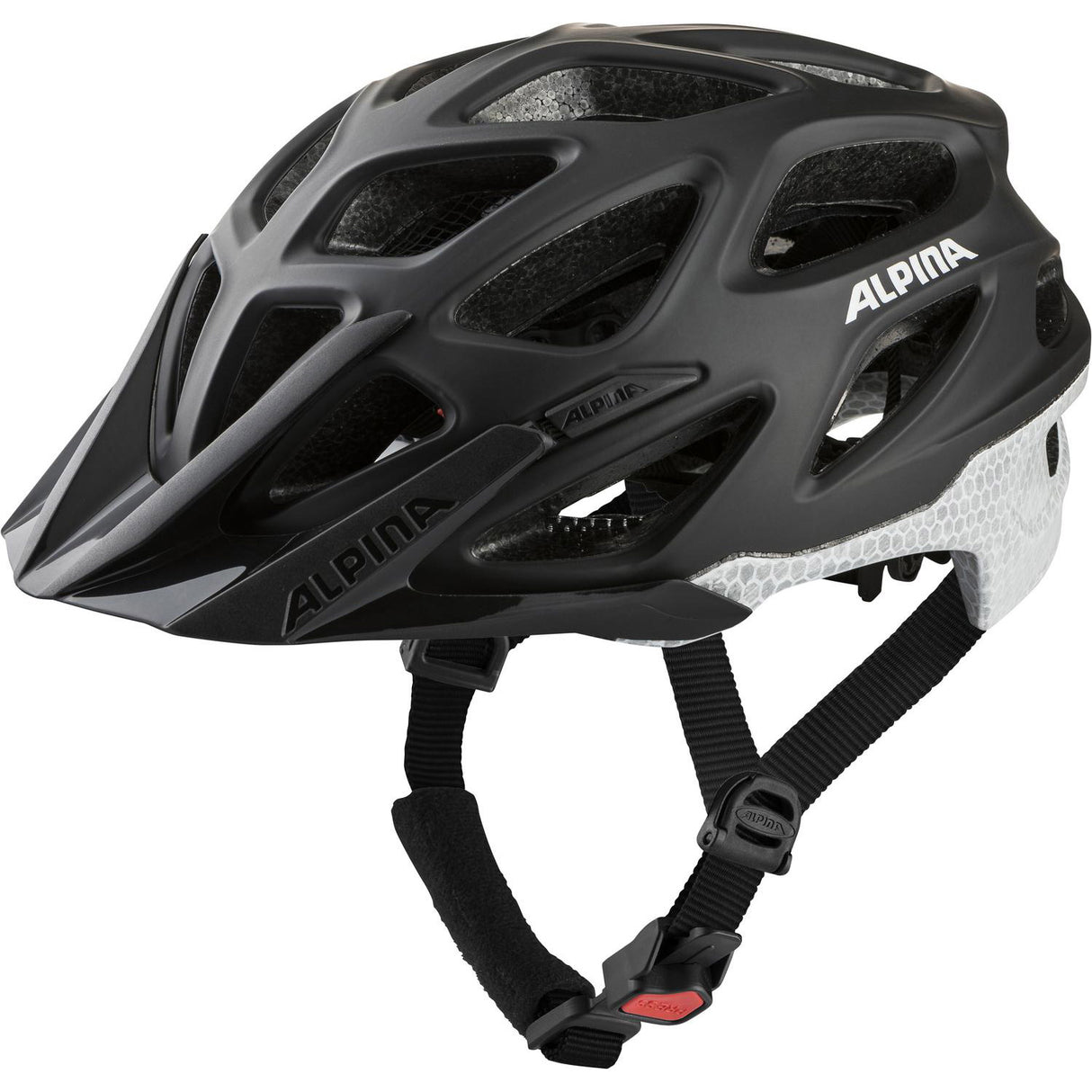 Olympic sportswear alpina sports mtb helm mythos reflective 59-64 zwart