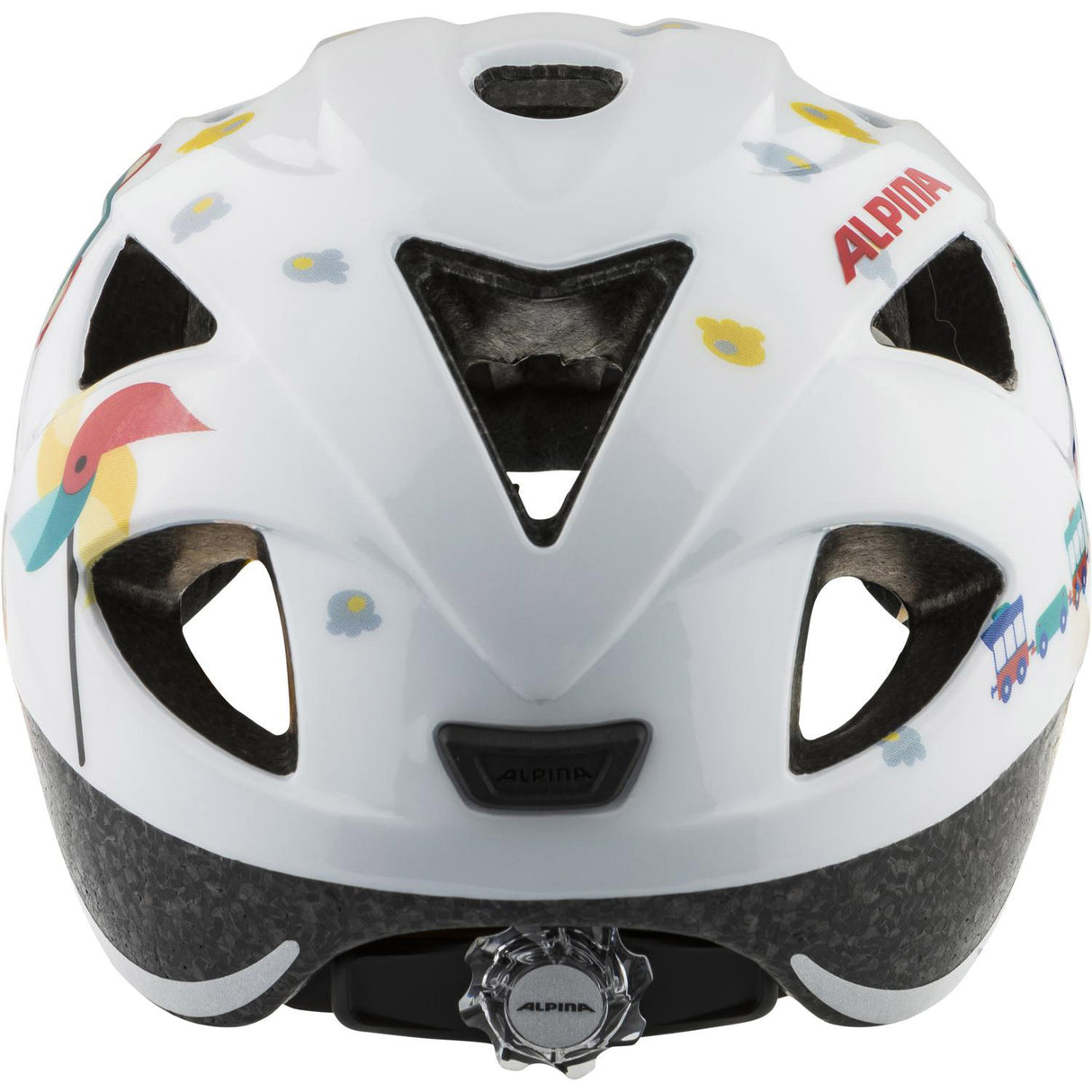 Alpina sports kinderhelm ximo white bear 49-54 glans