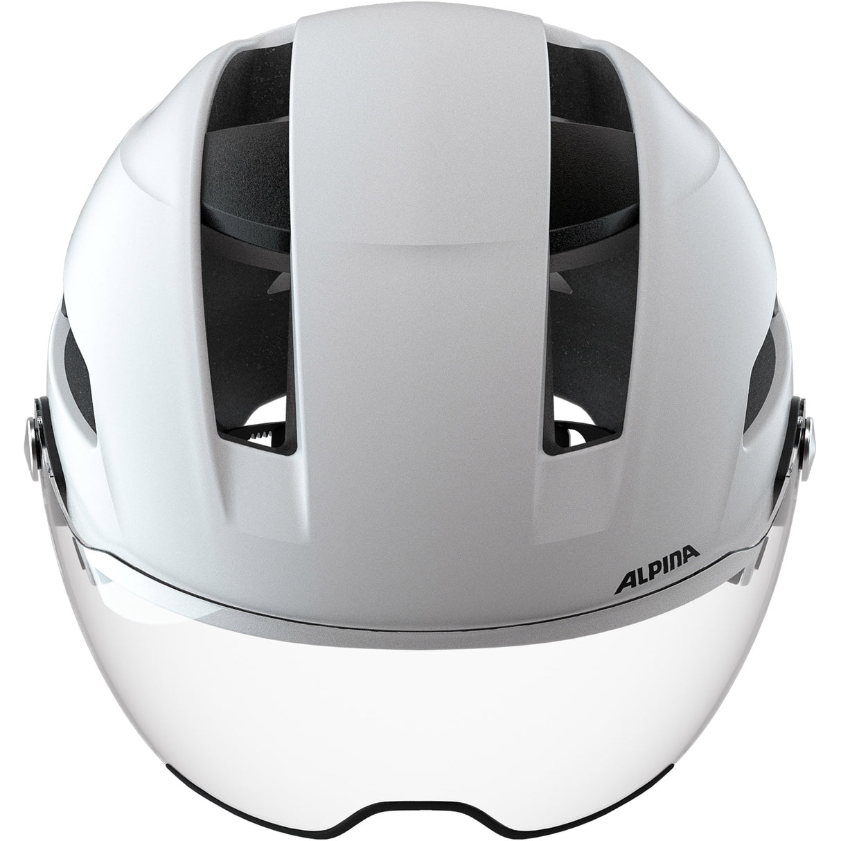 Olympesch Sportswear Helm Soho Visor wäiss Matt 51-56