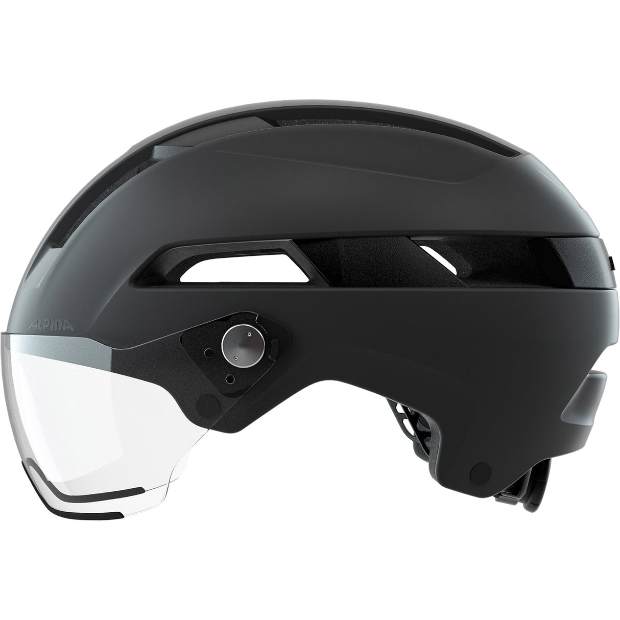 Olympic sportswear sports urban helm soho visor 55-59 mat zwart