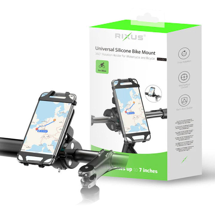 Olympic sportswear rixus telefoonhouder rxhb61 3,5-7 siliconen zwart