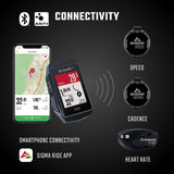 Sigma rox 11.1 evo gps zw wit standaard stuurhouder + usb-c laadkabel