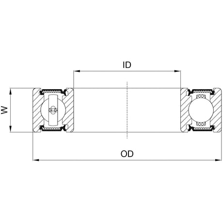 Union kogellager ball bearing cb-134 20x37x9