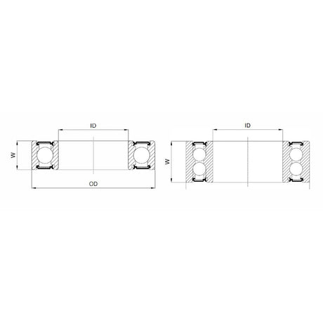 Union Kogellager MAX CB-474 6809V LLU 45x58x7 (1st)