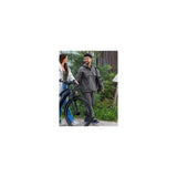 Mirage regenjas rainfall closed jacket - maat l - gemaakt van polyester soft touch - earl grey